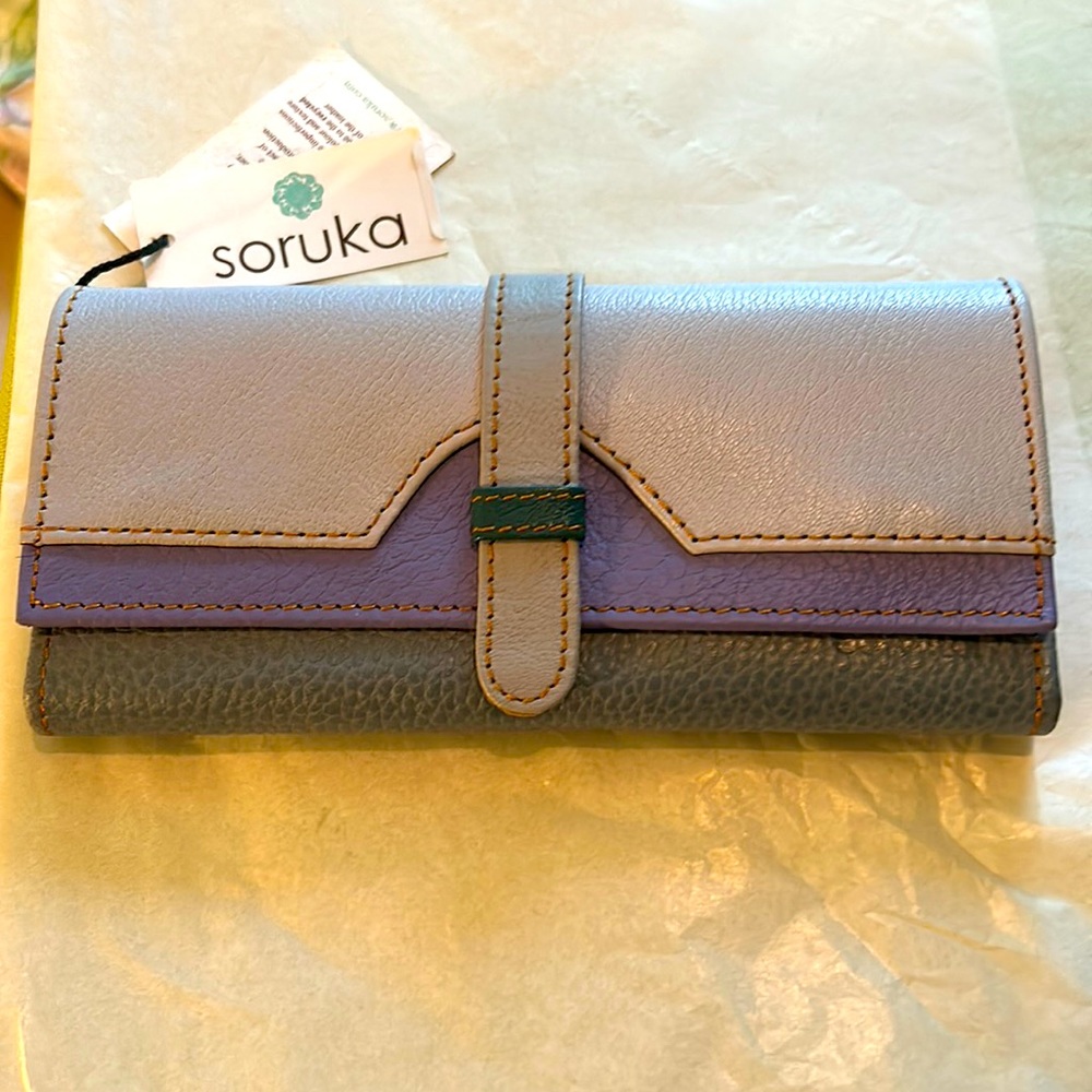 Soruka One of a kind leather Wallet